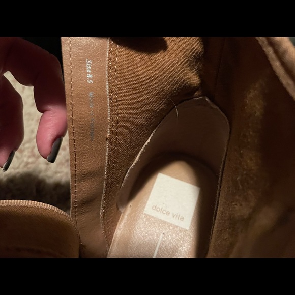 Dolce Vita Huey Hiker Boots in camel.  New without box - Picture 3 of 4